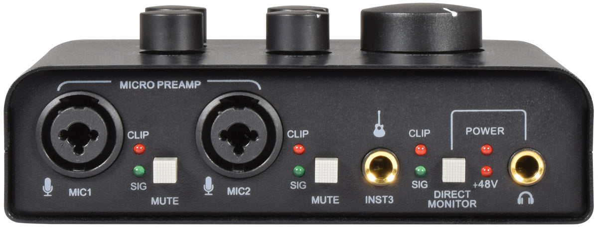 Interfejs audio USB Citronic USB2+1 do komputerów stacjonarnych – zdjęcie 4