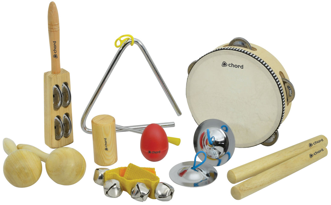 Akord CPS09 9 różnych instrumentów perkusyjnych