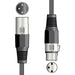 Kabel DMX Qtx do oświetlenia 1,5 metra – zdjęcie 2