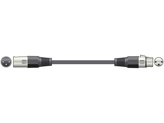 Kabel DMX Qtx do oświetlenia 20,0 metrów – zdjęcie 2