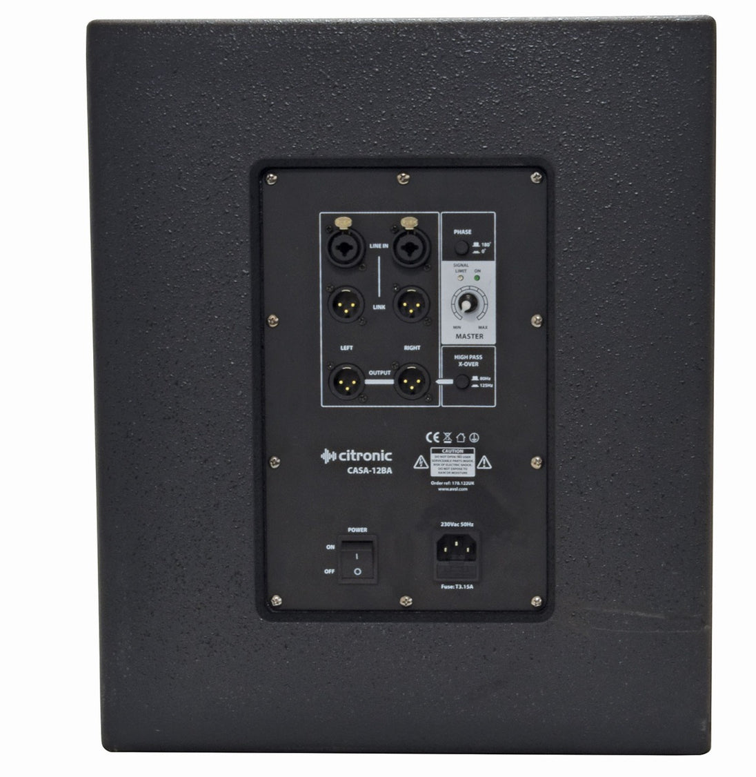 Citronic CASA-12BA Subwoofer 400 WRMS – zdjęcie 2