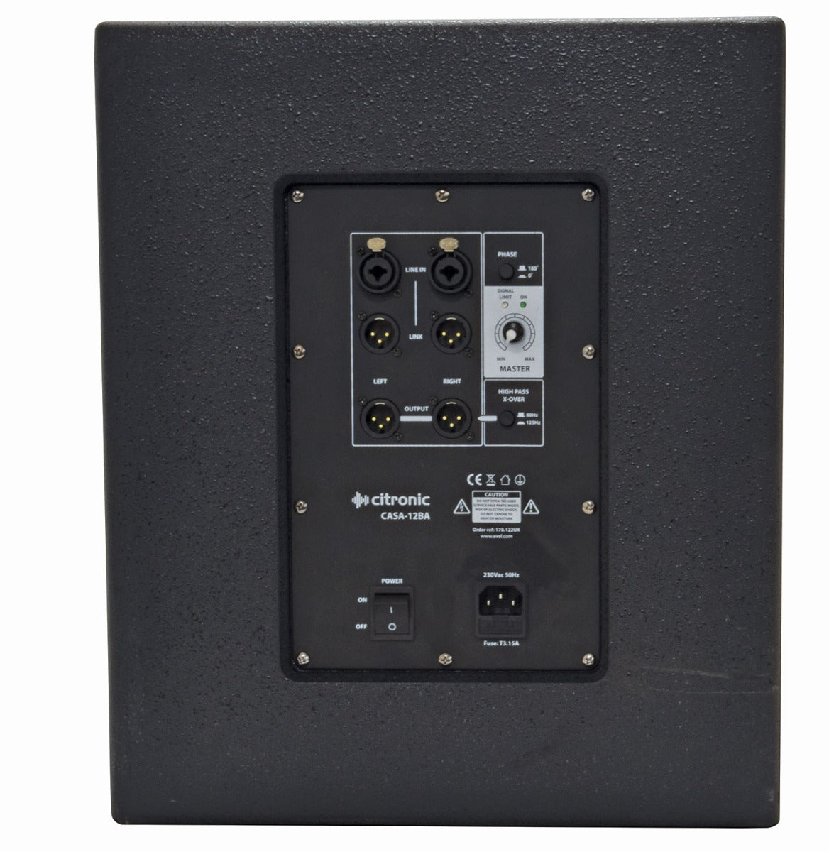Citronic CASA-12BA Subwoofer 400 WRMS – zdjęcie 2