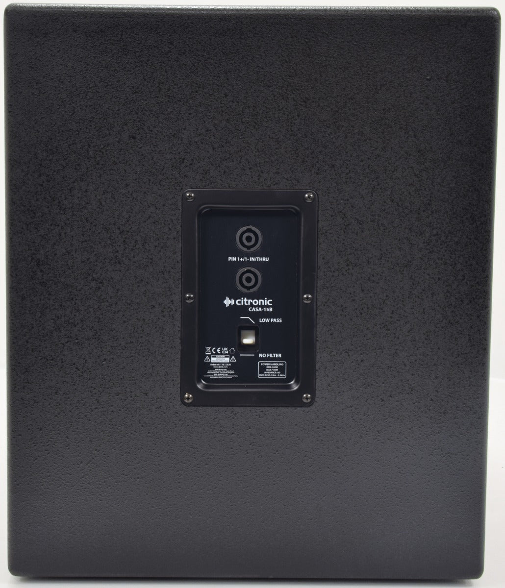 Citronic CASA-15B 500W RMS Subwoofer pasywny – zdjęcie 3