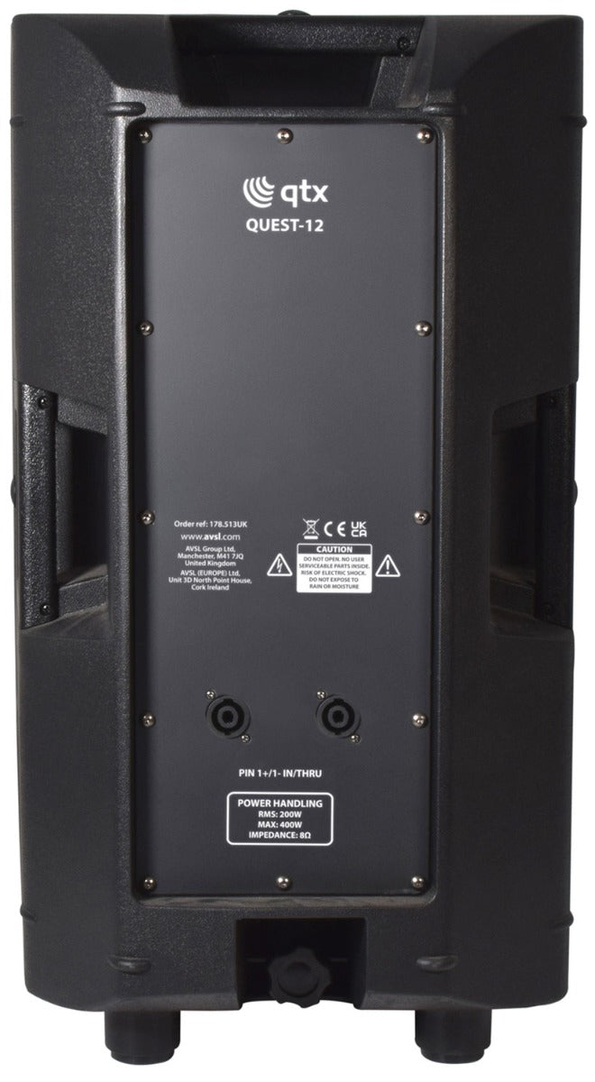 QTX Quest 12 200W RMS pasywny głośnik PA – zdjęcie 3