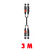 Kabel Chord XFXM0300 Dual Professional XLRF - XLRM 3 metry