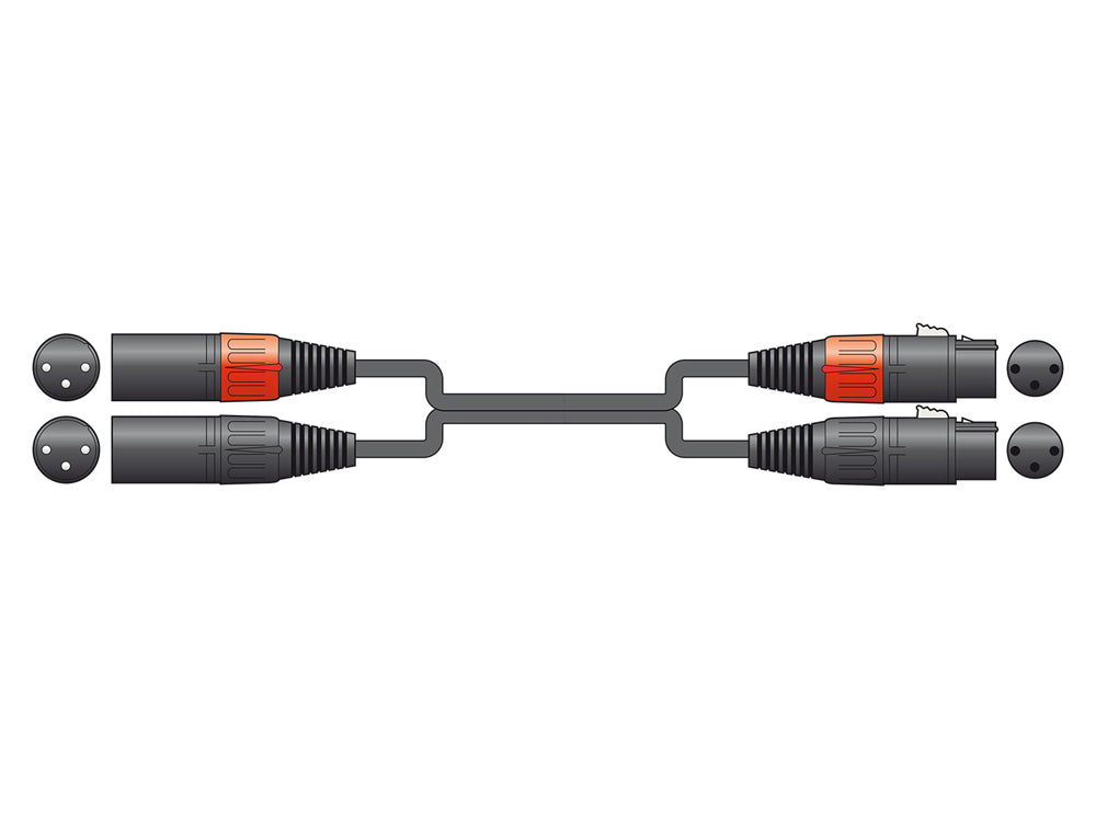 Chord XFXM0600 Professional XLRF - kabel XLRM 6 metrów – zdjęcie 2