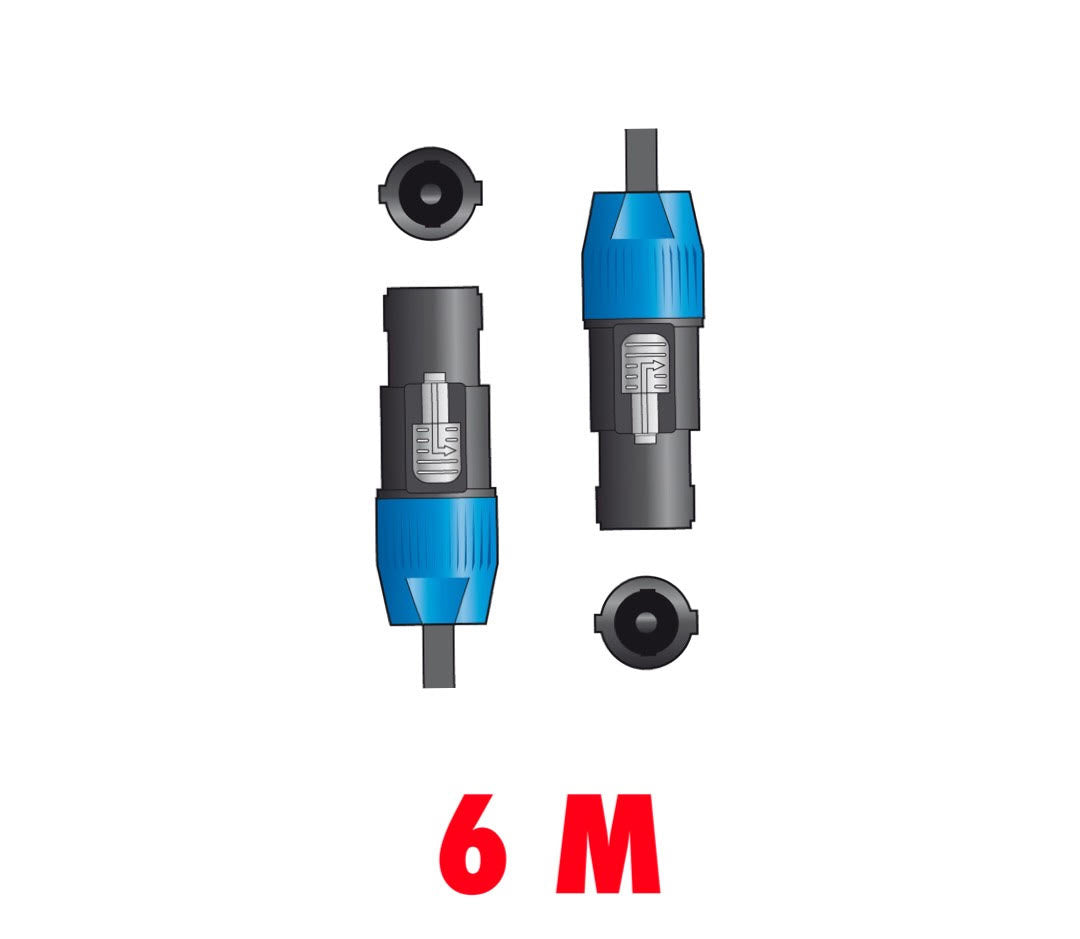 Kabel Speakon QTX BSPK-SPK600 6 metrów