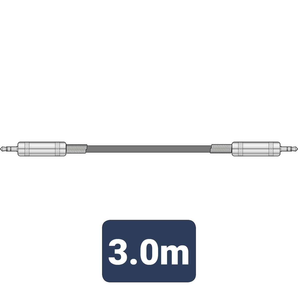 kabel audio jack 3,5 mm - jack 3,5 mm 3,0 m