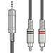Chord 2R-3.5MM Professional kabel jack 3,5 mm - RCA 3,0 m – zdjęcie 2
