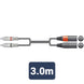Kabel Chord XMRCA0300 Professional RCA - XLR męski 3,00 m