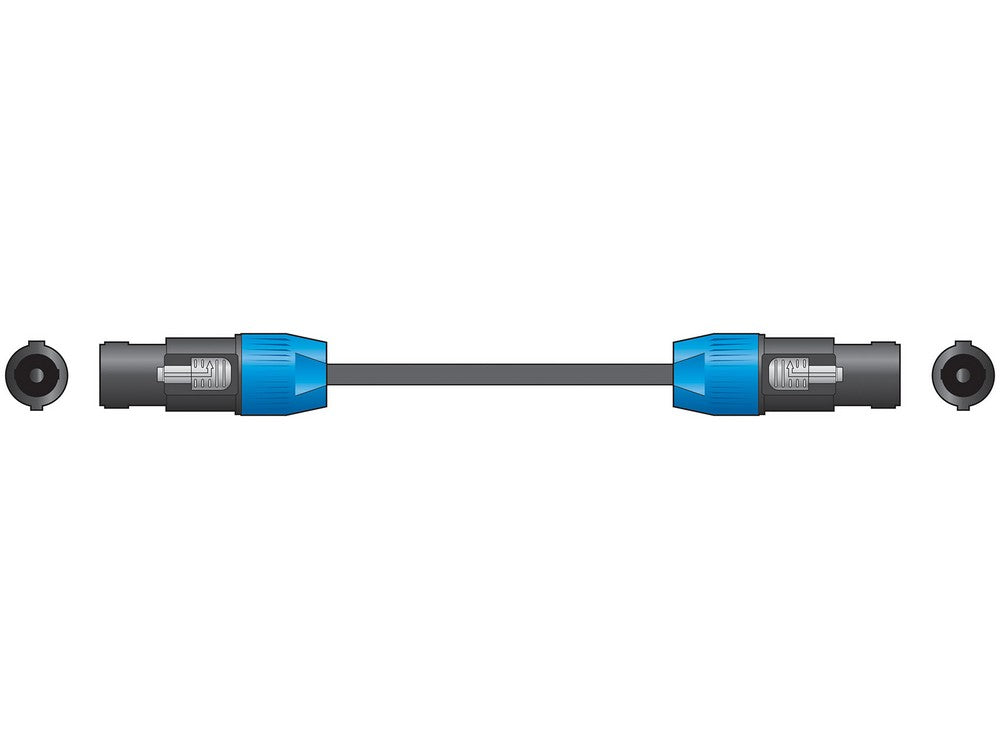 Kabel Speakon QTX BSPK-SPK300 o długości 3,0 metrów – zdjęcie 2
