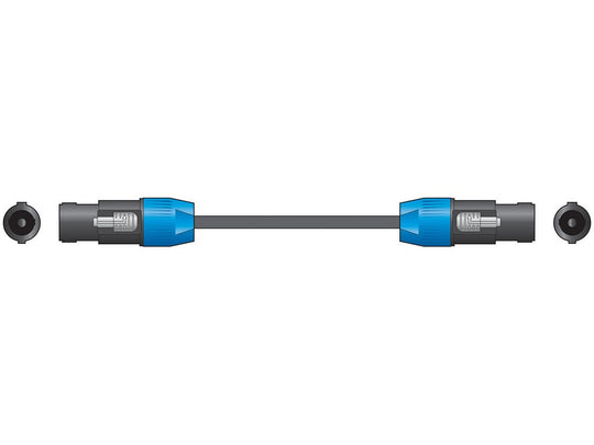 Kabel Speakon QTX BSPK-SPK300 o długości 3,0 metrów – zdjęcie 2