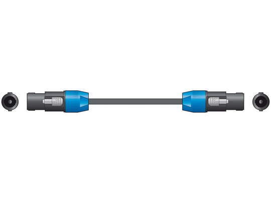 Kabel Speakon QTX BSPK-SPK600 6 metrów – zdjęcie 2