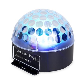 Ibiza Light ASTRO 1 LL081LED Kryształowa kula żelowa RGB efekt LED – zdjęcie 2