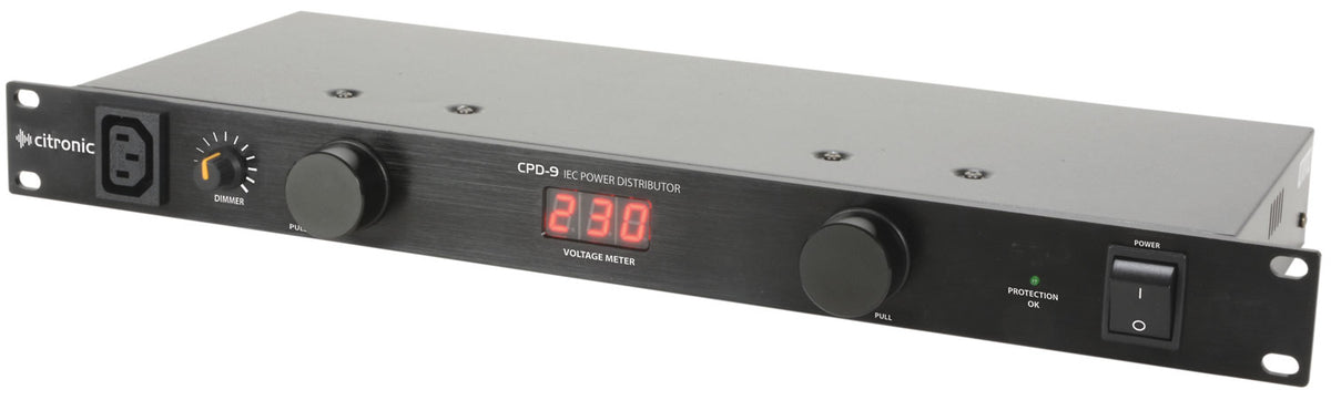 Citronic CPD-9 8-drożny rozdzielacz IEC