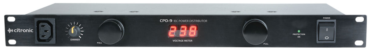 Citronic CPD-9 8-drożny rozdzielacz IEC – zdjęcie 3