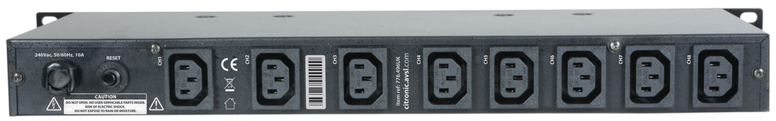 Citronic CPD-9 8-drożny rozdzielacz IEC – zdjęcie 2