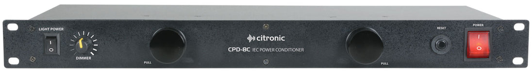Citronic CPD-8C 8-drożny kondycjoner zasilania IEC – zdjęcie 2