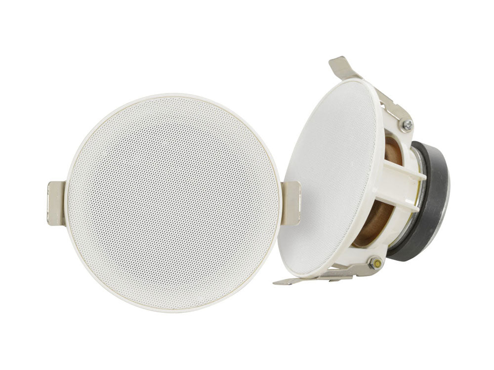 Zestaw głośników sufitowych Adastra SL4 8 ohm, 4" niski profil (2 sztuki)