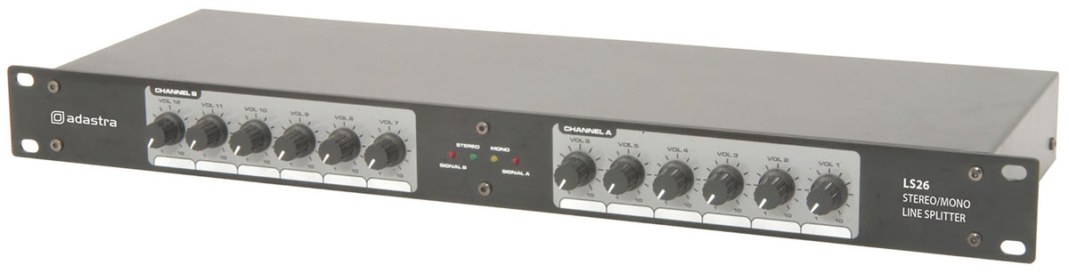Citronic LS26 mono/stereo rozdzielacz sygnału liniowego