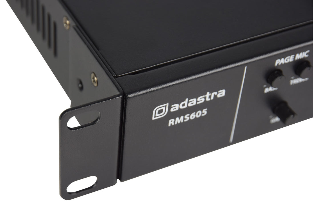 Wzmacniacz podrzędny wielostrefowy Adastra RMS605 100 V – zdjęcie 6
