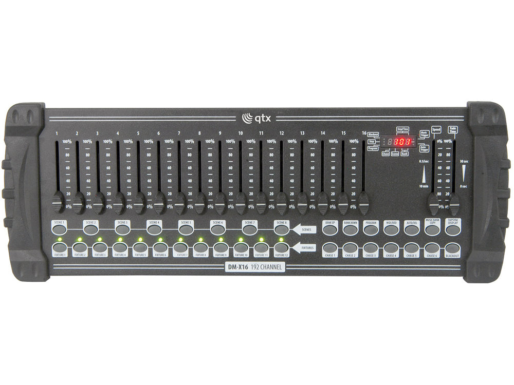 Kontroler DMX Qtx DM-X16 192-kanałowy