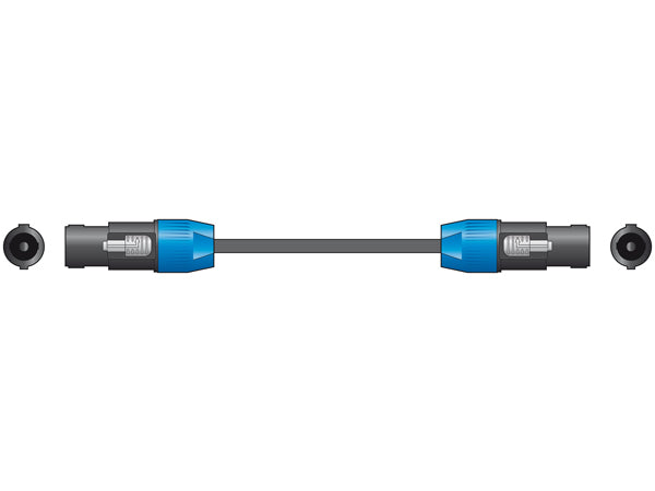 Kabel Speakon QTX BSPK-SPK1200 o długości 1,5 metra – zdjęcie 2