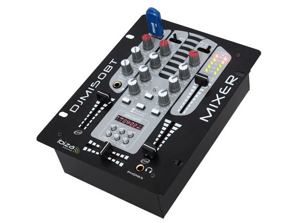 Mikser DJ-ski Ibiza DJM150USB-BT z Bluetooth i USB