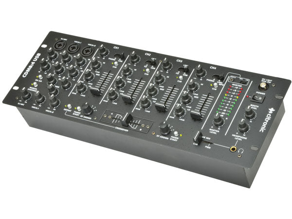 Citronic CDM8:4 USB 19" wbudowany mikser DJ