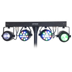 Zestaw oświetleniowy Ibiza Light DJLIGHT60 z 2 puszkami par + 2 moonflowers – zdjęcie 3