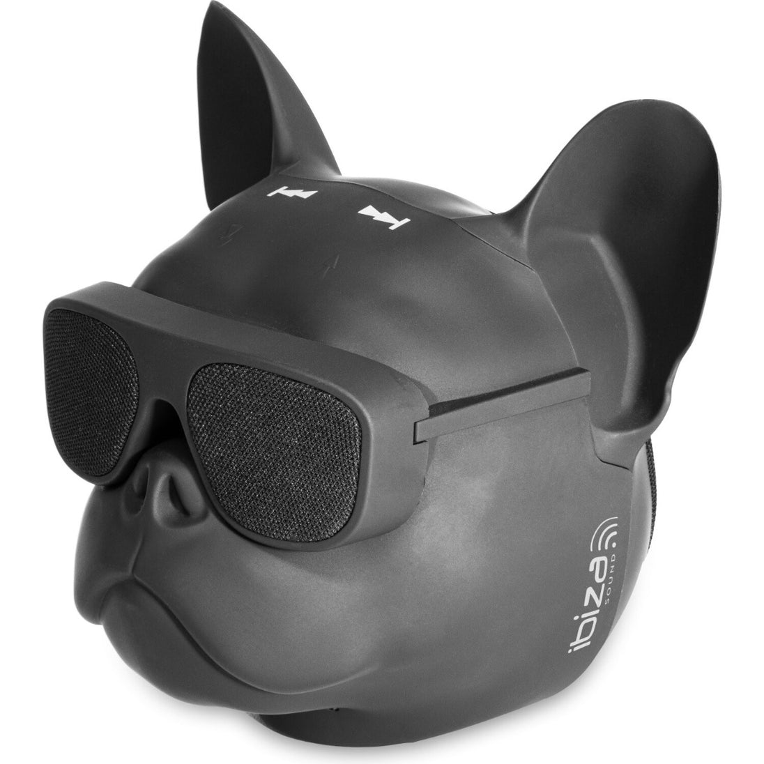 Ibiza Dog-sound, mały, zasilany bateryjnie głośnik Bluetooth w kształcie głowy psa – zdjęcie 5