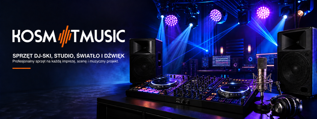 Kosmit Music – nagłośnienie, oświetlenie sceniczne i sprzęt DJ
