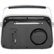 Freesound VR40BK-DAB modne czarne radio retro z FM DAB BT i baterią – zdjęcie 2
