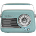 Głośnik retro Madison Freesound VR40BLU w kolorze matowo-niebieskim – zdjęcie 2