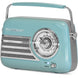 Radio retro z akumulatorem Madison Freesound VR40BL Blue