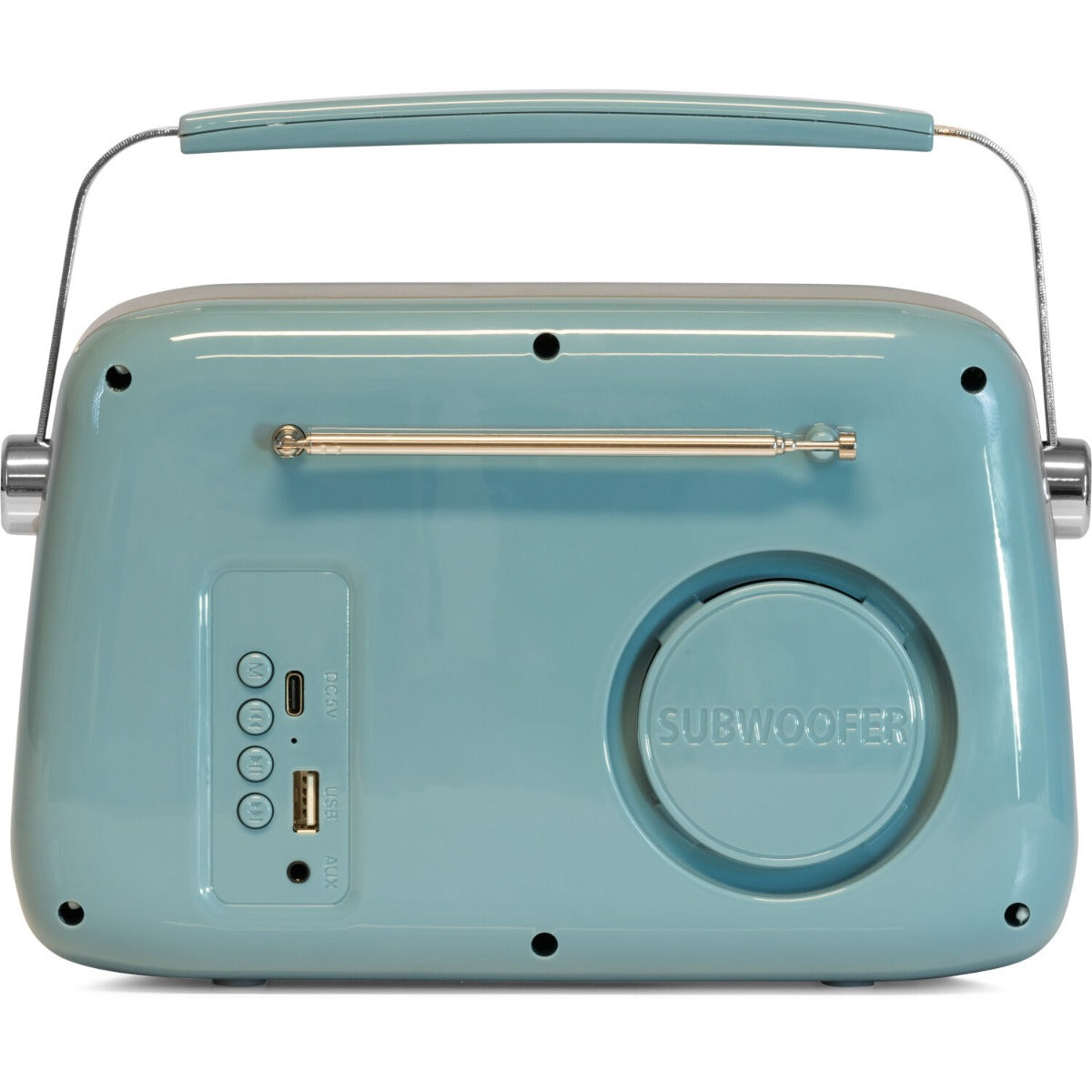 Radio retro z akumulatorem Madison Freesound VR40BL Blue – zdjęcie 3
