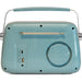 Radio retro z akumulatorem Madison Freesound VR40BL Blue – zdjęcie 3
