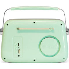 Madison Freesound VR40Gr Zielone, akumulatorowe radio retro – zdjęcie 3