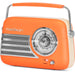 Głośnik retro Madison Freesound VR40OR w kolorze matowo-pomarańczowym – zdjęcie 3