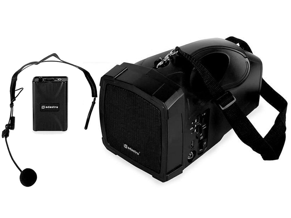 Przenośny system nagłośnieniowy Adastra H25B z Bluetooth i zestawem słuchawkowym o mocy 50 W