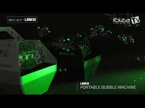 Maszyna do robienia baniek mydlanych Ibiza Light LBM10-BL – zdjęcie 2