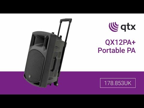 QTX QX15PA Przenośny głośnik z Bluetooth i 2 mikrofonami – zdjęcie 10