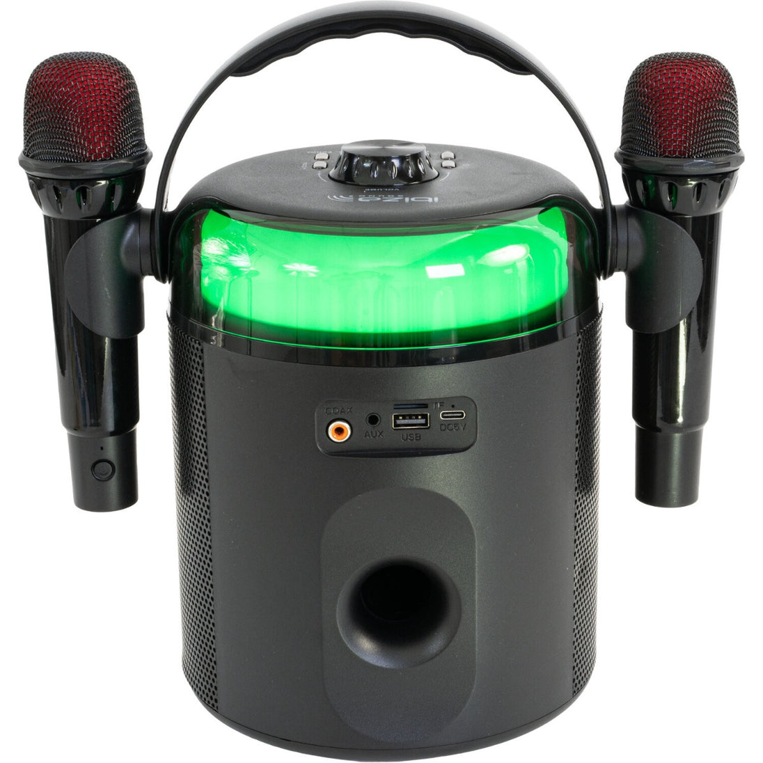 Głośnik karaoke Bluetooth Ibiza KARAHOME-BK na akumulator 120W – zdjęcie 5