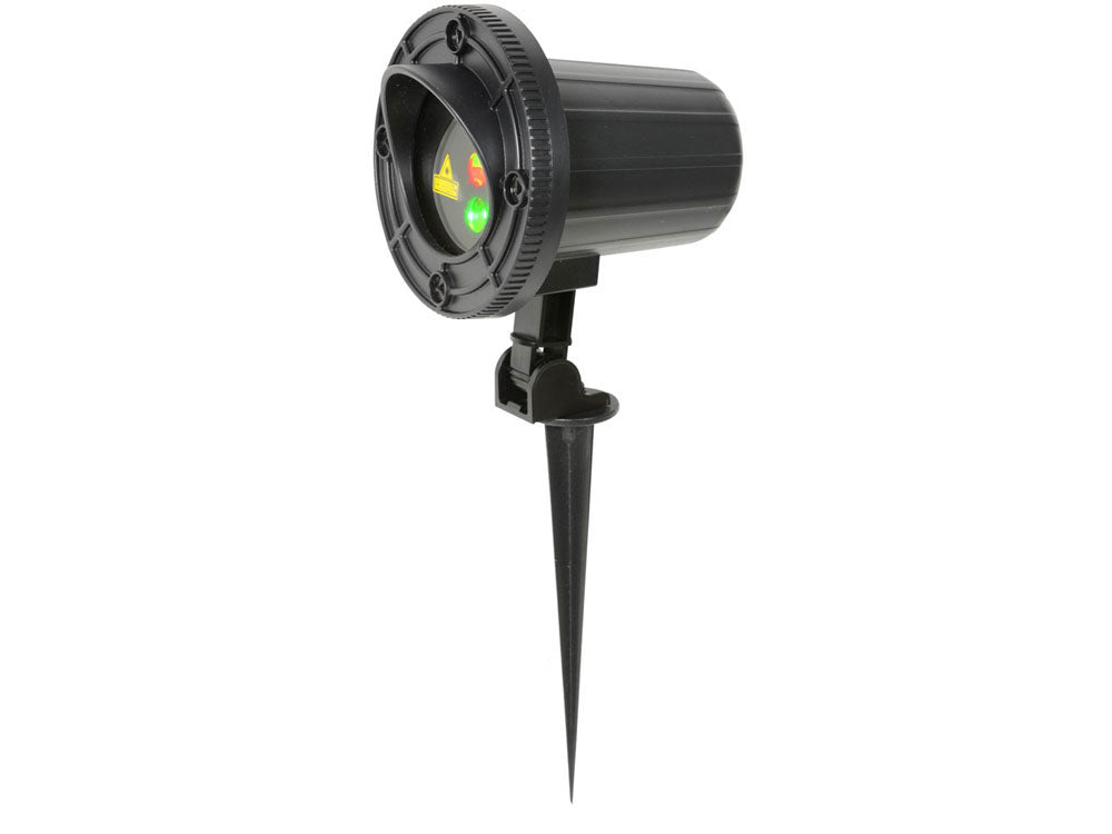 Qtx GL-XMAS100-RG zewnętrzne laserowe figurki i wzory świąteczne
