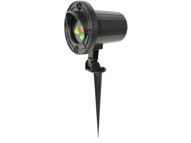 Qtx GL-XMAS100-RG zewnętrzne laserowe figurki i wzory świąteczne
