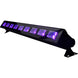 Ibiza Light LED-UVBAR9 9x3 W, światło myjące czarne – zdjęcie 3