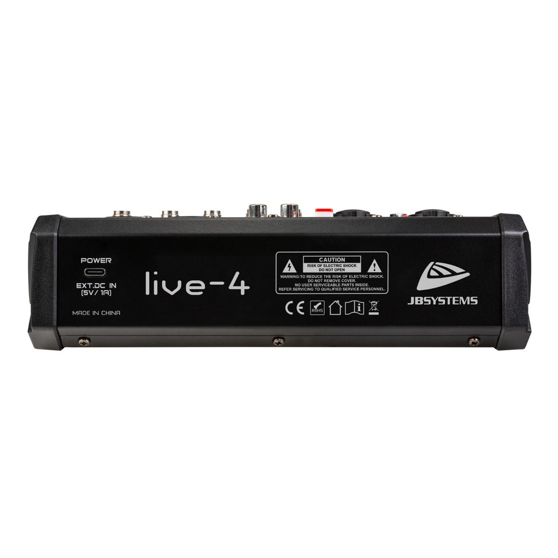 JB Systems Live 4 Kompaktowy mikser PA 4 wejścia / 3 kanały – zdjęcie 2
