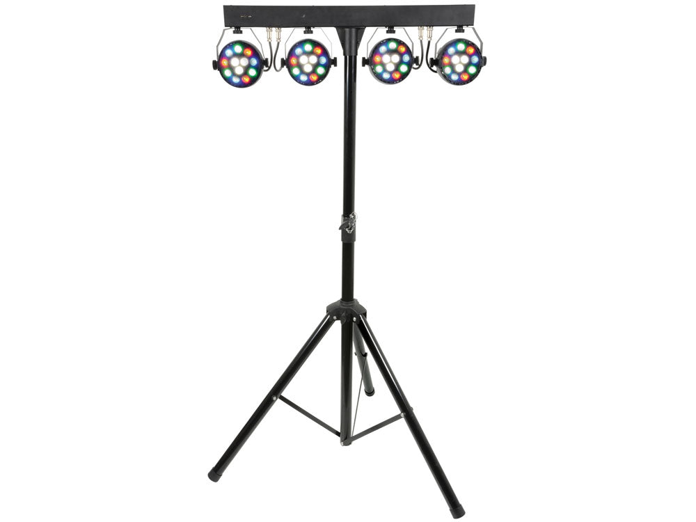 System oświetlenia parowego LED Qtx PB-1214 ze statywem