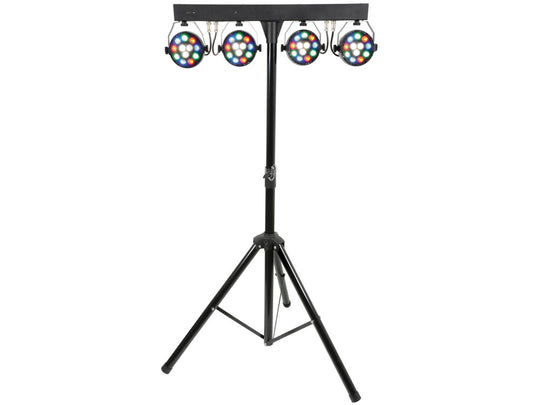 System oświetlenia parowego LED Qtx PB-1214 ze statywem