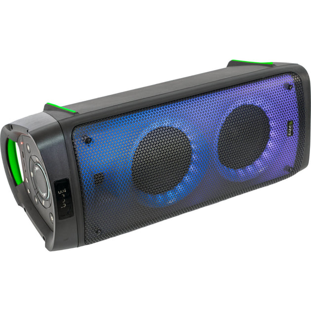 Głośnik karaoke/imprezowy Ibiza Sound Phantom z podświetleniem LED 300 W USB/SD – zdjęcie 2